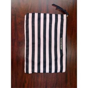 Victoria’s Secret Stripe Small Canvas Bag 12x8.5